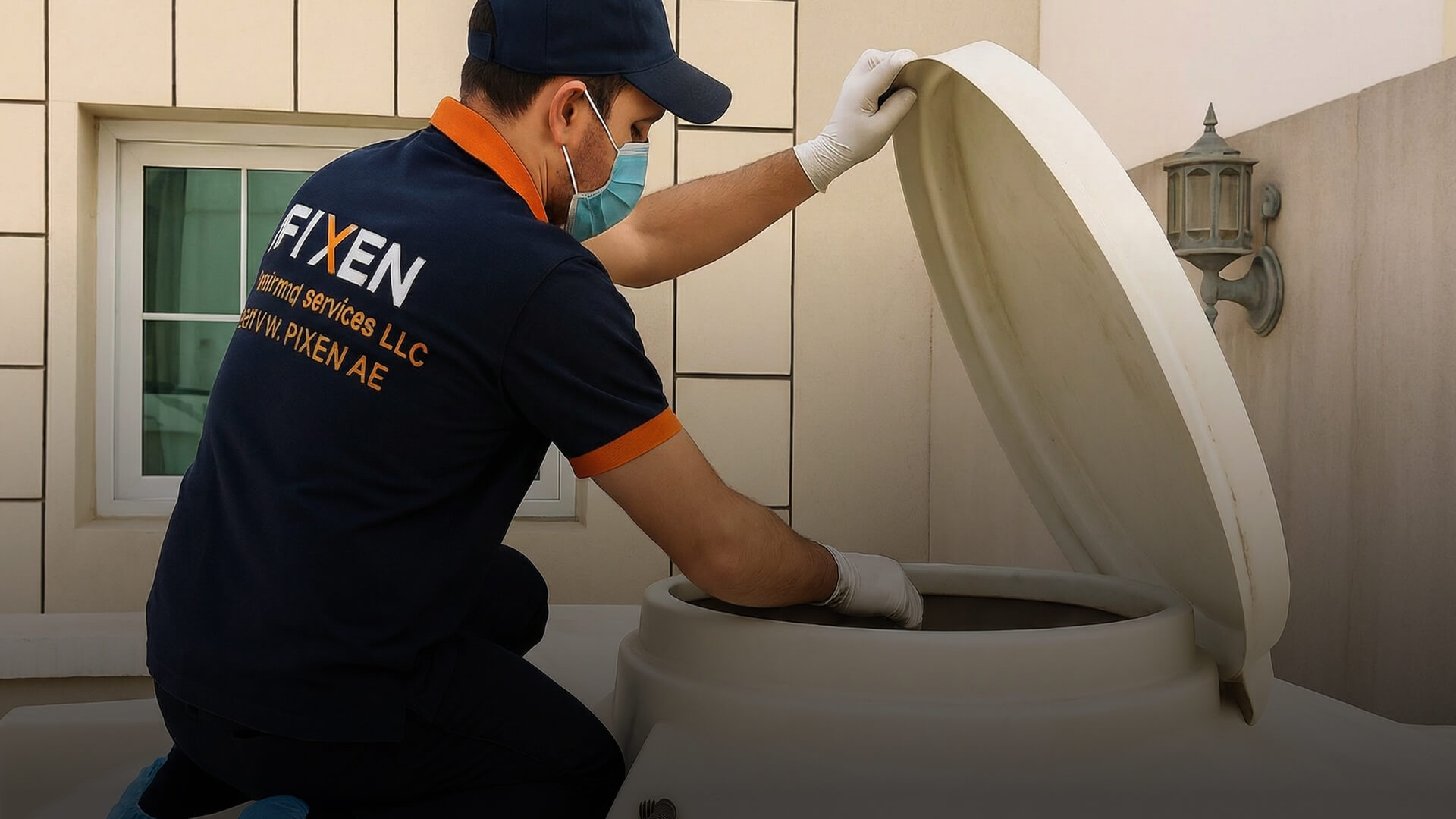 professional water tank cleaning services in dubai