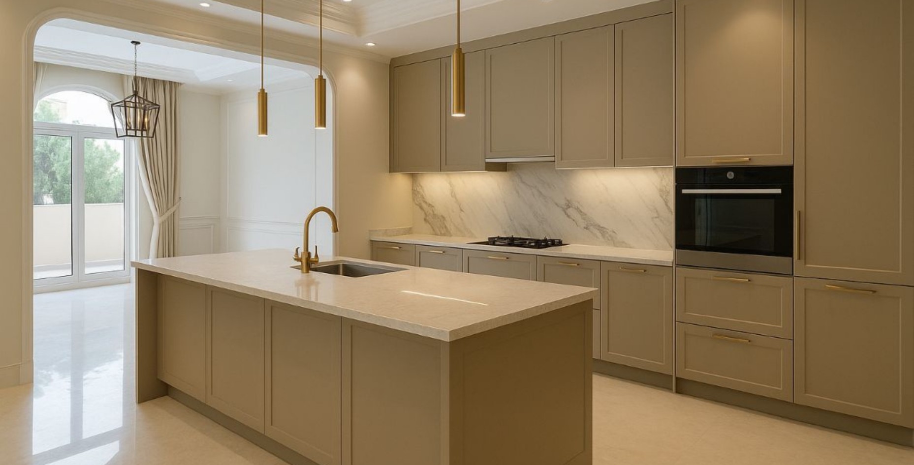 kitchen cabinets design in dubai